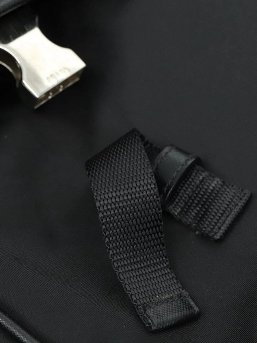 PRADA Shoulder Bag Nylon Black Auth yk16281 - Picture 10 of 16